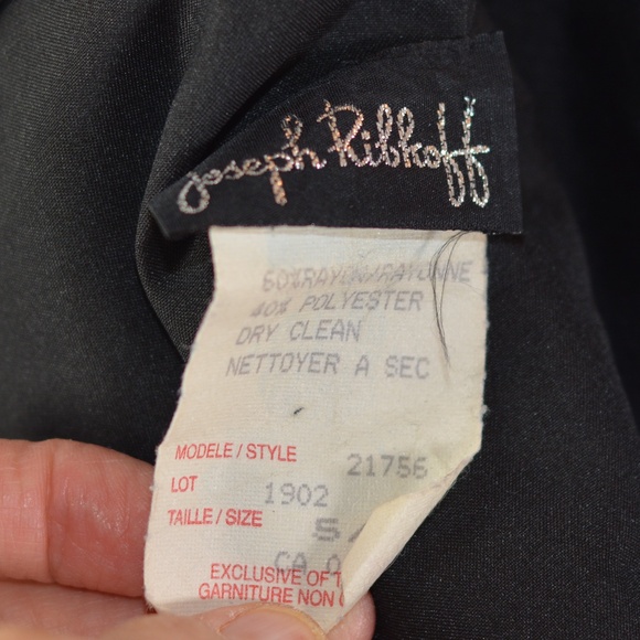 Joseph Ribkoff Polka Dot Dress SZ 5/6 - Picture 8 of 8